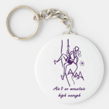 Rock Climbing Key Chain