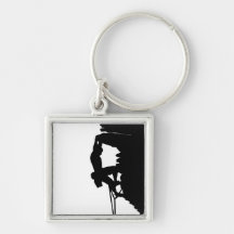 Rock Climbing Keychain