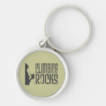 Rock Climbing Keychain
