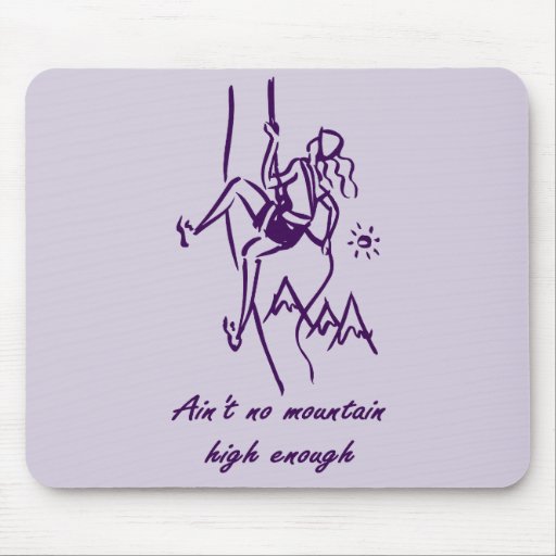 Rock Climbing Mouse Pad