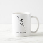 rock climbing! mug