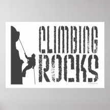 Rock Climbing Print