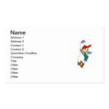 Rock Climbing Stick Figure Business Card Templates