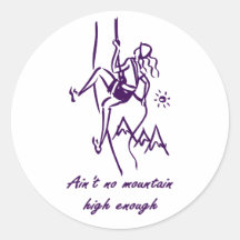 Rock Climbing Sticker