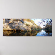 Rock Creek below Bromide Hill III - Colour Saturat Posters