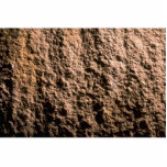 Rock face texture photo sculpture