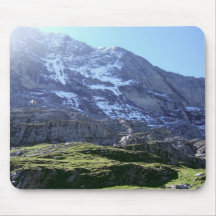 Rock faces in the Jungfrau range Mousepads