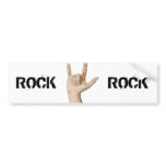 Rock Fingers bumper stickers