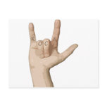 Rock Fingers postcards