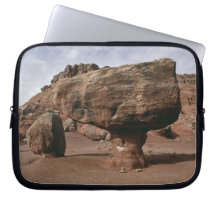 Rock formations in Marble Canyon, Utah Computer Sleeve
