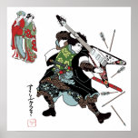 Rock Guitar Samurai - Poster posters