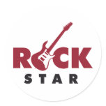 rock guitar stickers