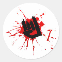 Rock Hand - Emo Rock Music Band Alternative Metal Stickers