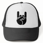 Rock Hand Stencil Hat