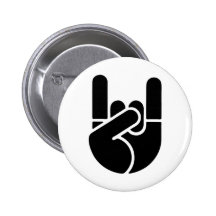 Rock Hand Stencil Pins