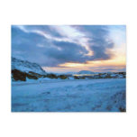 Rock Ice Sky Sun by Ozborne Whilliamsson Post Cards
