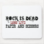 Rock Is Dead mousepads