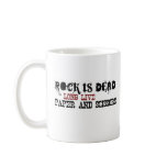 Rock Is Dead mugs