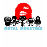 Rock=Life 'Metal Monsters' t-shirts