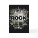 Rock=Life 'Vintage Rock' Greeting Card