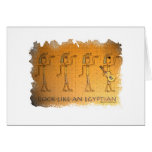 Rock Like an Egyptian Card