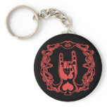 Rock Me Hand keychains