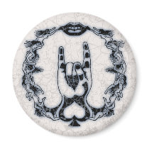 Rock Me Hand Magnet