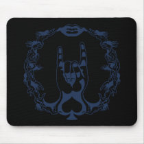 Rock Me Hand Mousepads