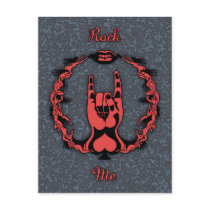 Rock Me Hand Post Cards