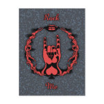 Rock Me Hand postcards