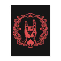 Rock Me Hand Postcards