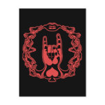 Rock Me Hand postcards