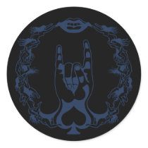 Rock Me Hand Stickers
