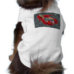 Rock Me Red Pom Poms Pet Shirt