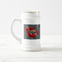 Rock Me Red Pom Poms Mug