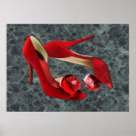 Rock Me Red Pom Poms posters