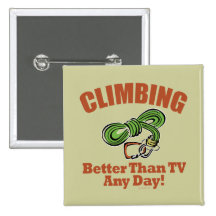 Rock, Mountain Climbing Pin