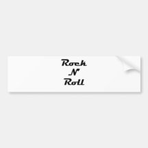 Rock N Roll Bumper Stickers