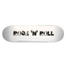 ROCK 'N' ROLL CUSTOM SKATE BOARD