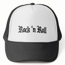 rock n roll trucker hats
