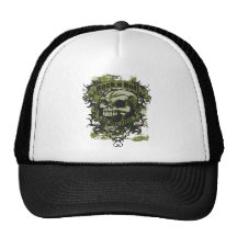 Rock n Roll is my Life Skull Trucker Hats