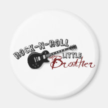 Rock-n-Roll Little Brother Refrigerator Magnets