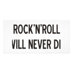 Rock 'n' Roll Products & Designs! Photo Cards