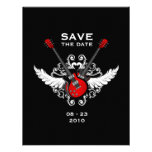 Rock 'n' Roll Save the Date announcement