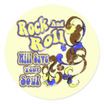 Rock N Roll Saves Sticker