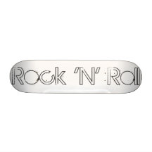 Rock 'N' Roll Skateboard Decks