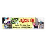 Rock On! bumper stickers