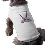 rock on electric guitars vector pet clothing