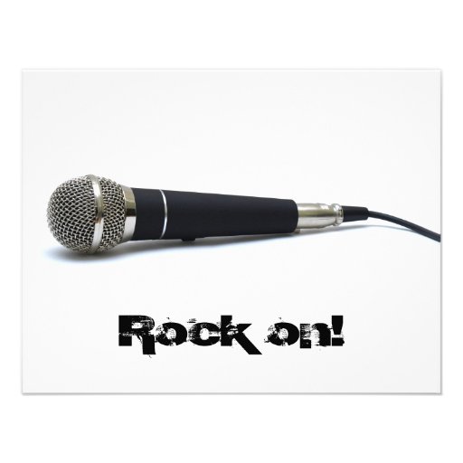 Rock on! invite