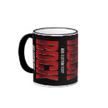 ROCK on. Modern rock n roll music cups mugs
